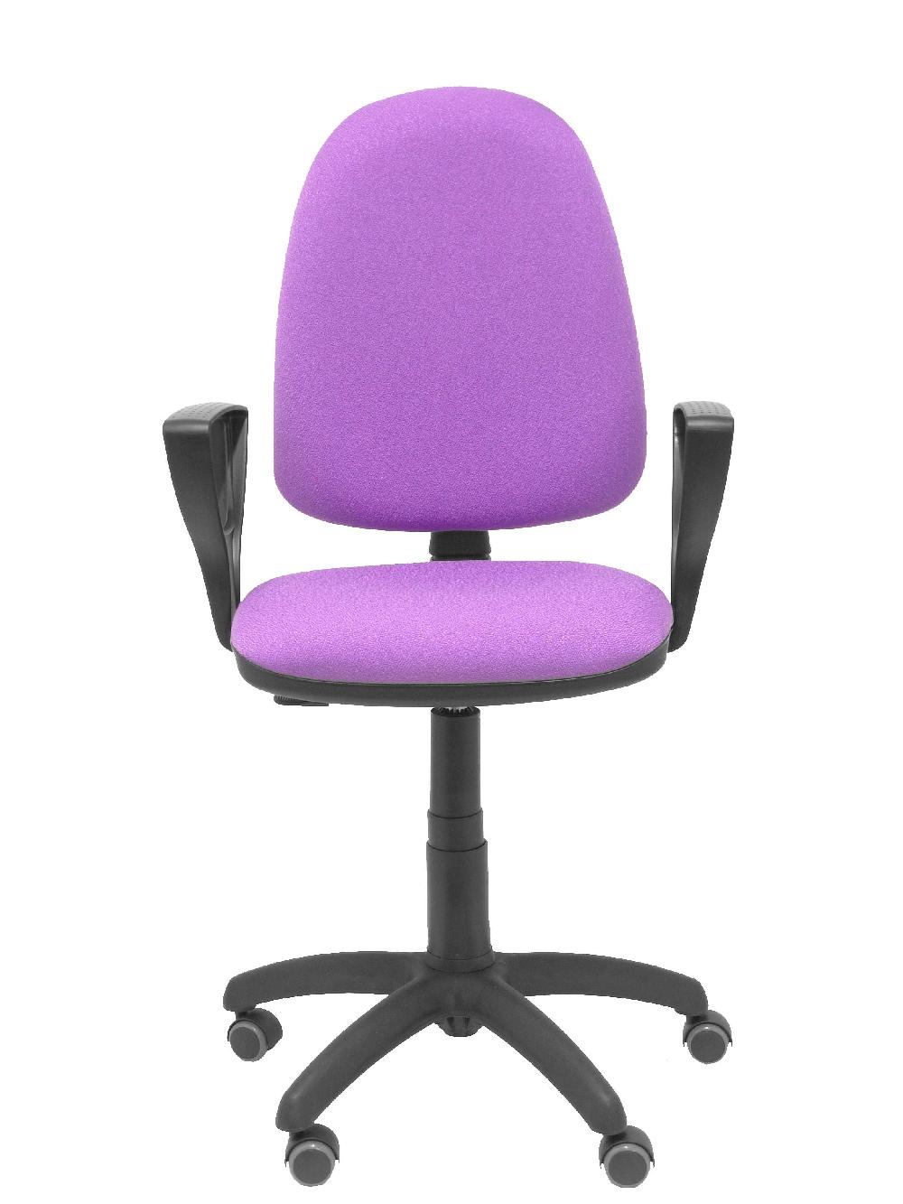 Piqueras Y Crespo Silla Ayna Bali Lila Brazos Fijos Ruedas De Parqué