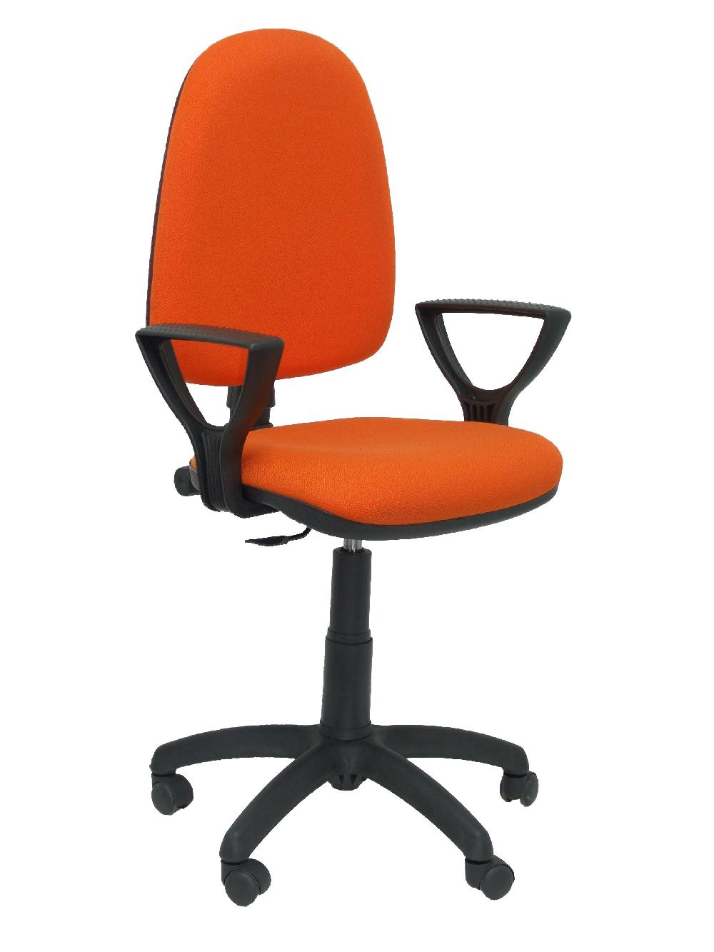 piqueras y crespo Silla Ayna bali naranja oscuro con brazos