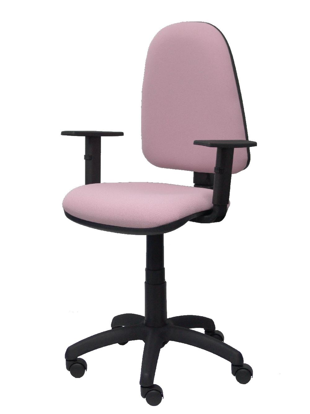 Piqueras Y Crespo Silla Ayna Bali Rosa Pálido Brazos Regulables