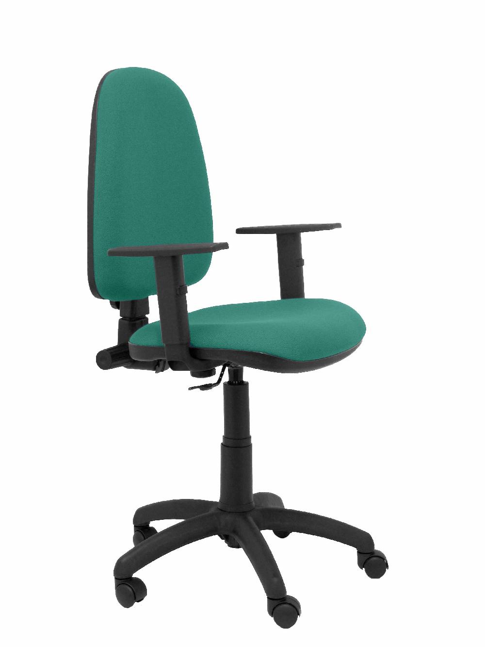 piqueras y crespo Silla Ayna bali verde esmeralda brazos regulables