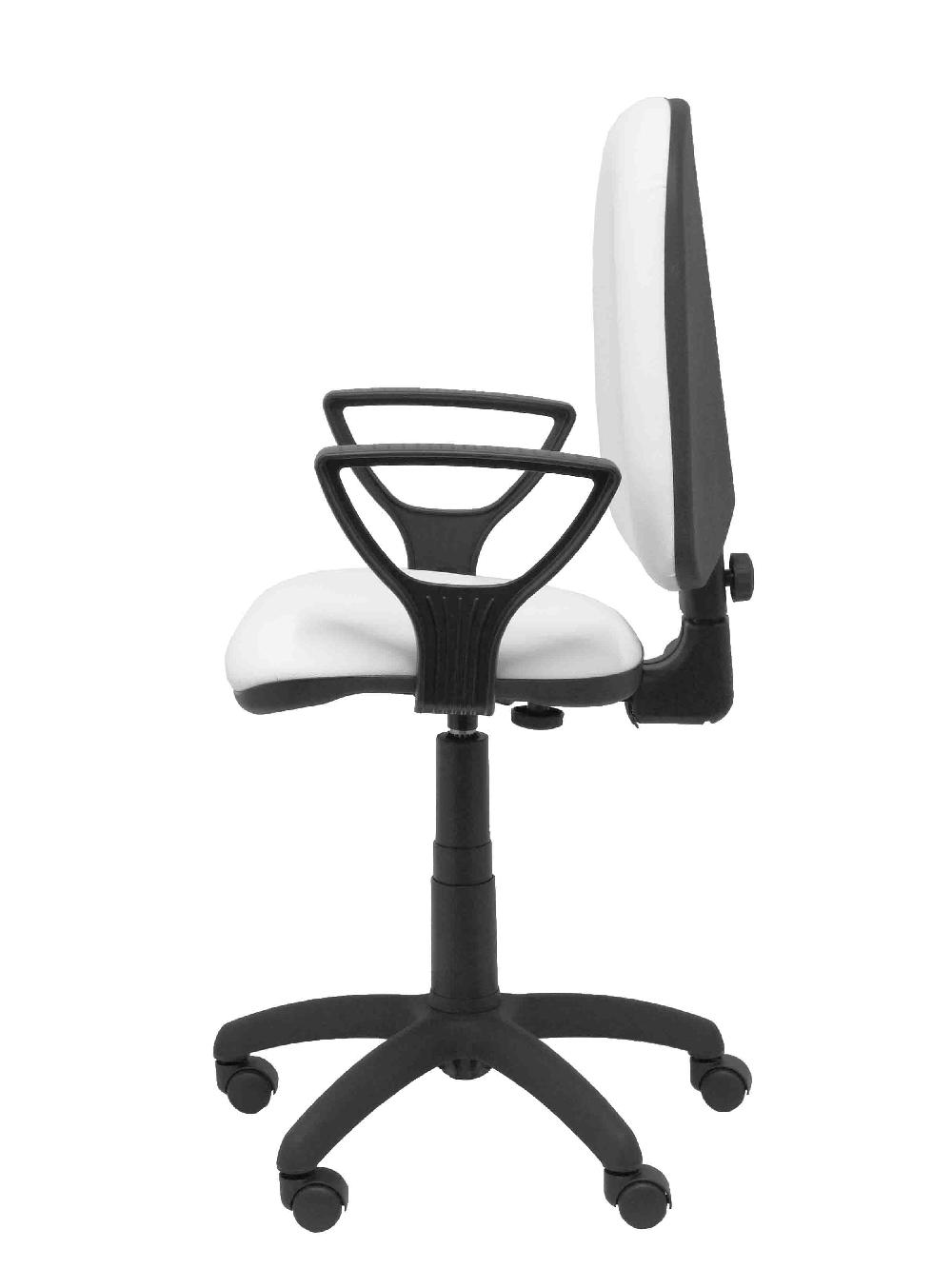 Piqueras Y Crespo Silla Ayna Similpiel Blanco Con Brazos