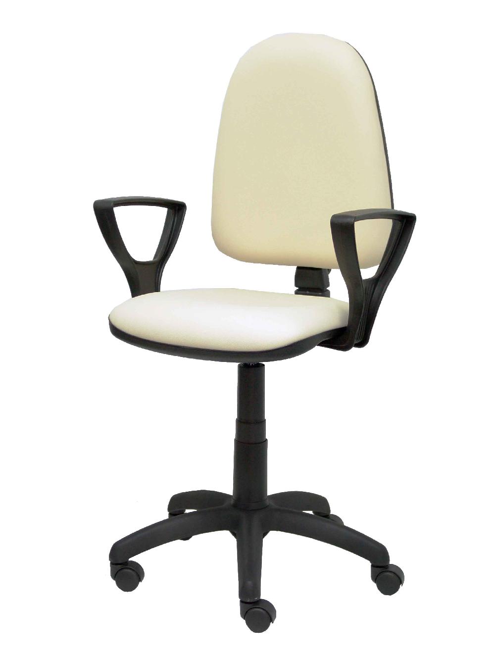 Piqueras Y Crespo Silla Ayna Similpiel Crema Con Brazos