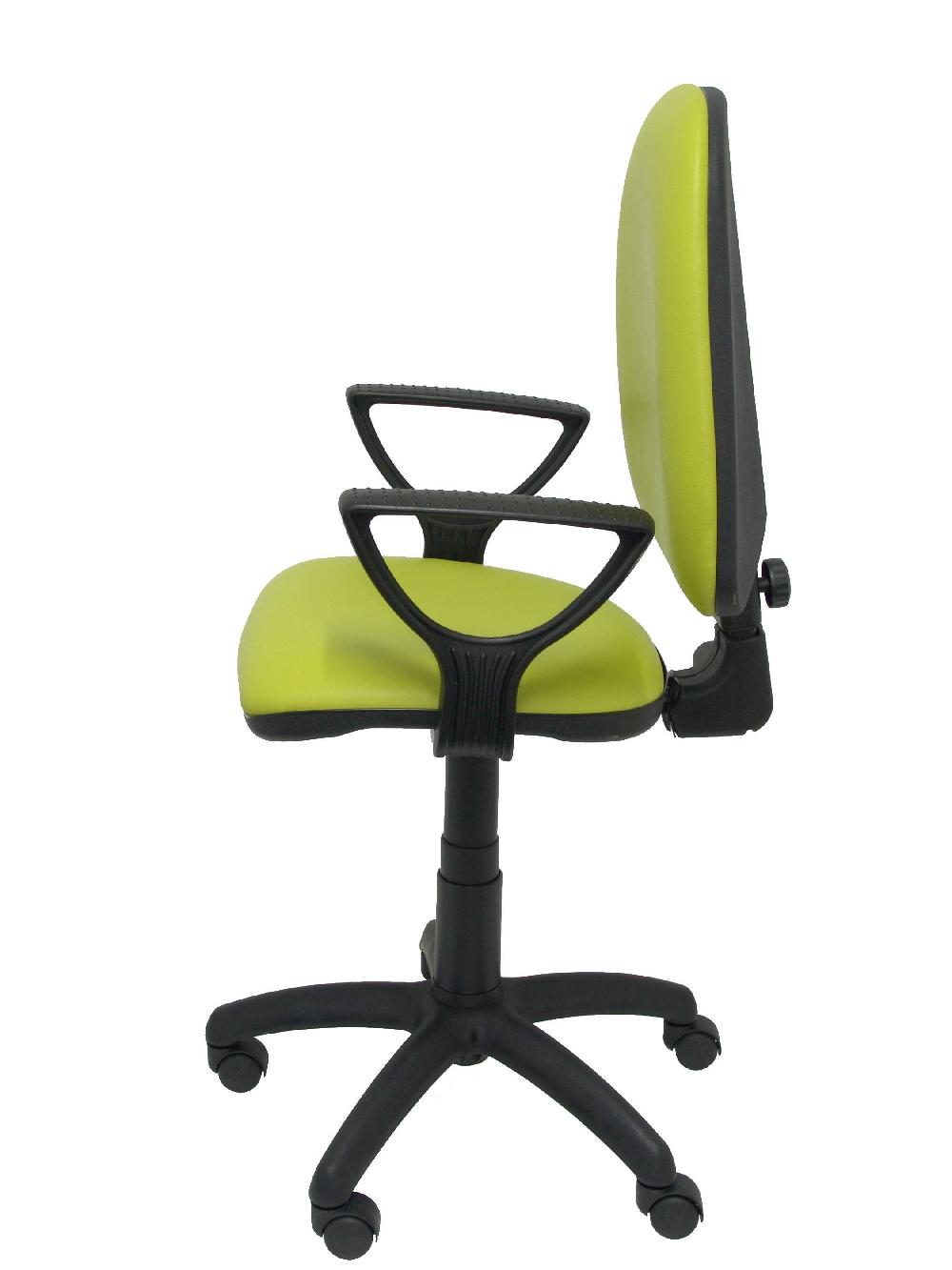 Piqueras Y Crespo Silla Ayna Similpiel Pistacho Con Brazos