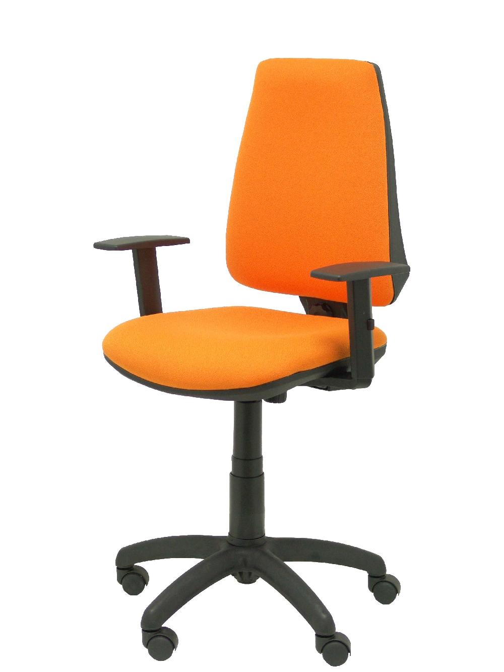 Piqueras Y Crespo Silla Elche CP Bali Naranja Brazos Regulables