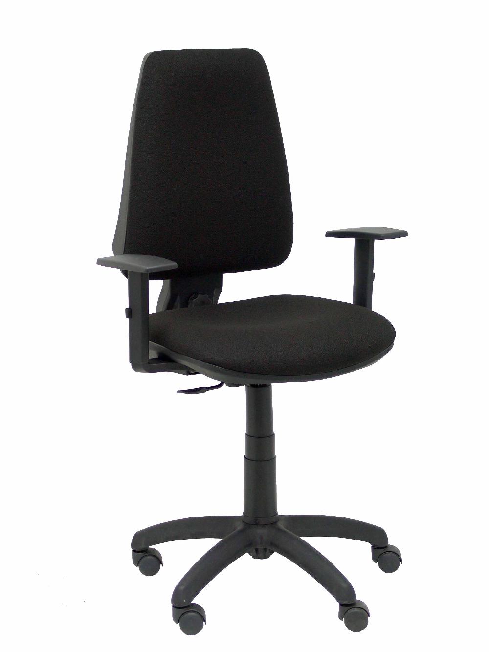piqueras y crespo Silla Elche CP brazos regulables bali color negro