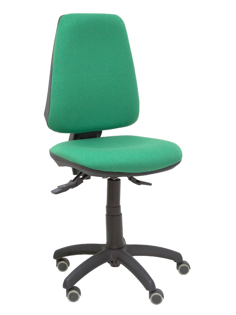 Piqueras Y Crespo Silla Elche S Bali Verde Esmeralda Ruedas De Parqué