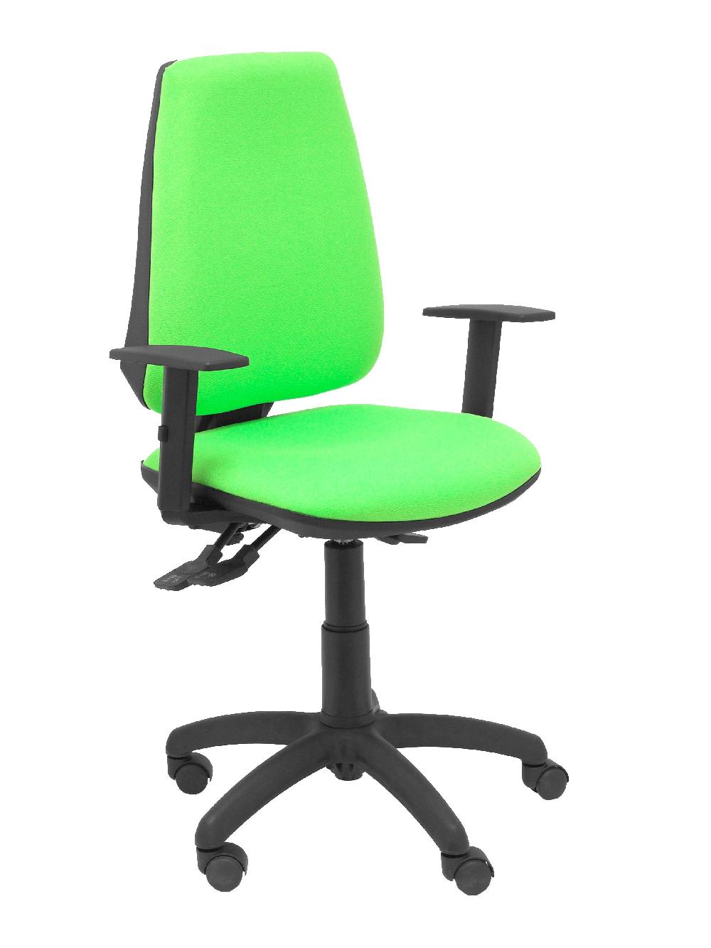 Piqueras Y Crespo Silla Elche S Bali Verde Pistacho Brazos Regulables