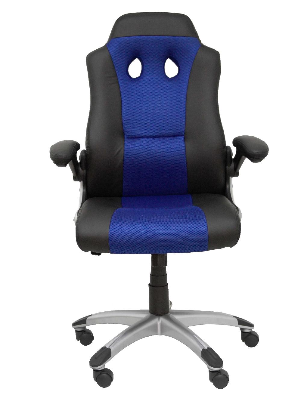 Piqueras Y Crespo Silla Gaming Talave Similpiel Negro Y Azul