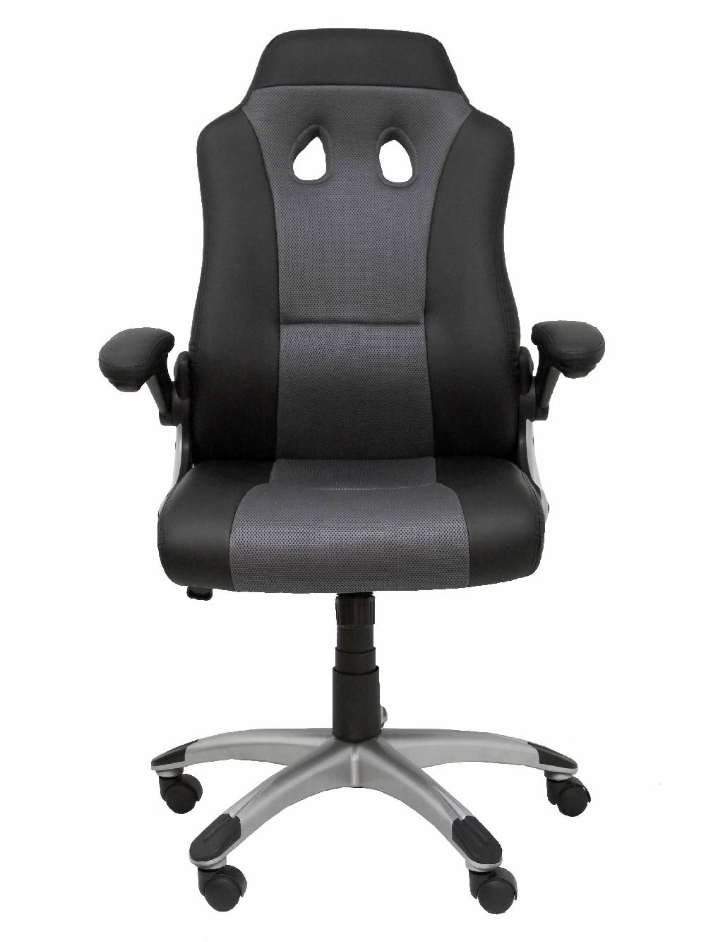 Piqueras Y Crespo Silla Gaming Talave Similpiel Negro Y Gris