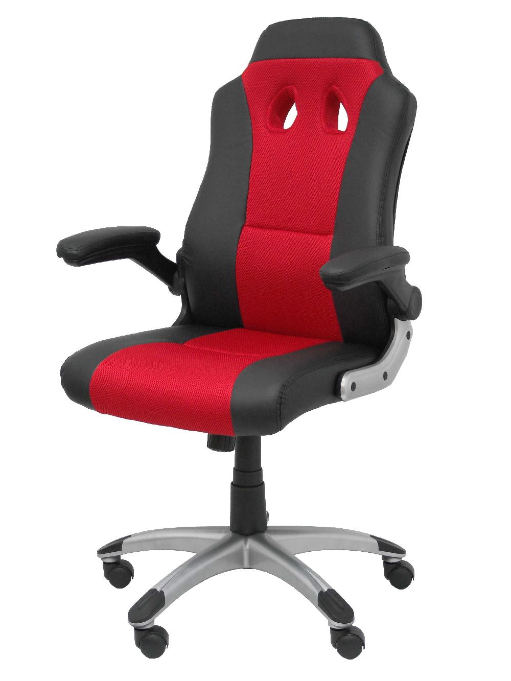 Piqueras Y Crespo Silla Gaming Talave Similpiel Negro Y Rojo