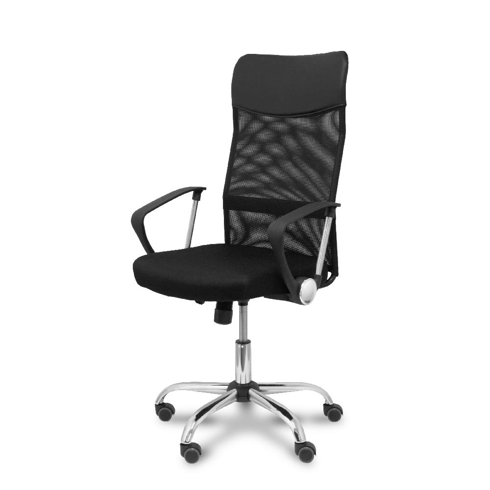 Piqueras Y Crespo Silla Gontar Respaldo Malla Negro Asiento Negro