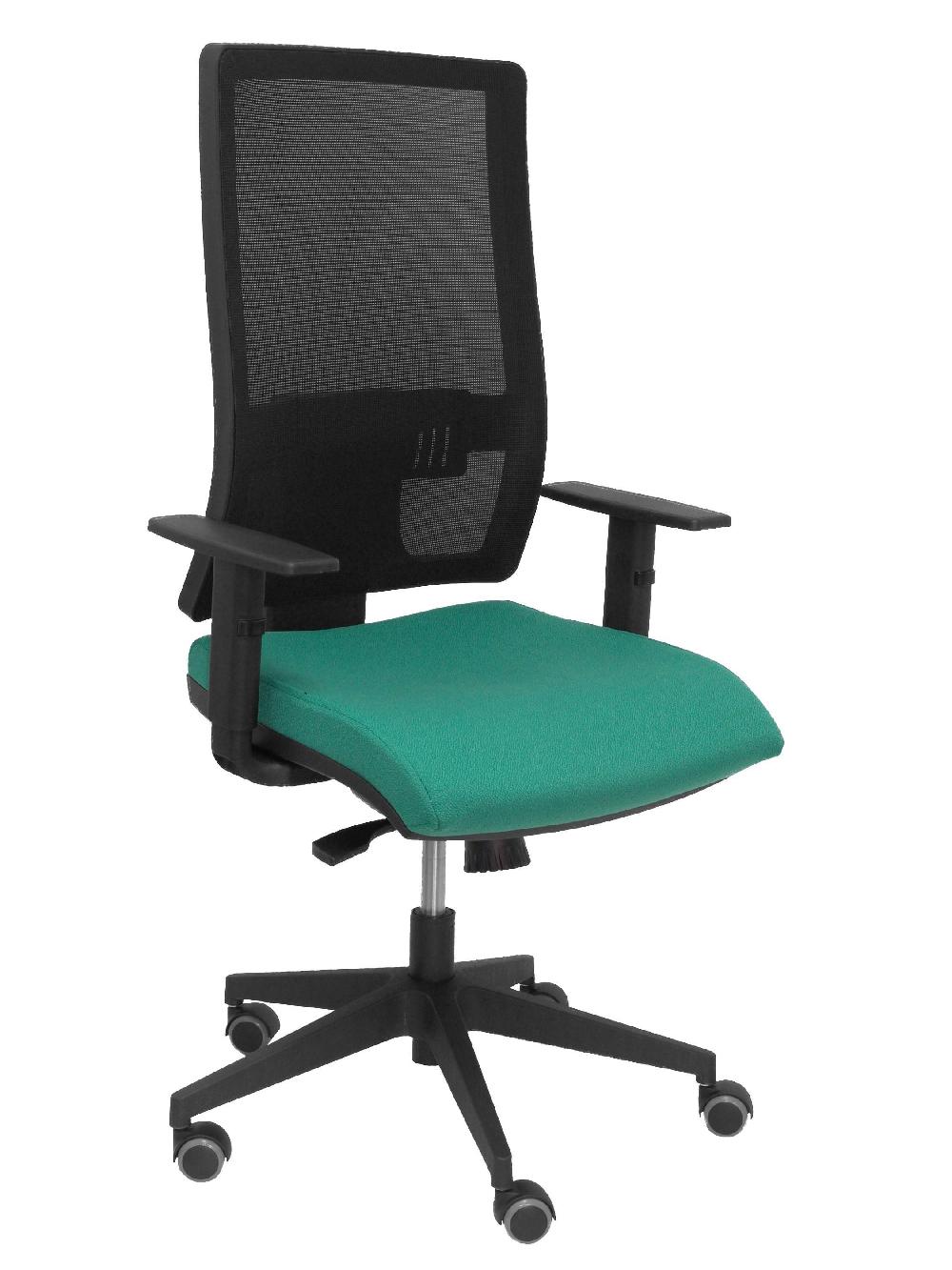 piqueras y crespo Silla Horna bali verde esmeralda sin cabecero