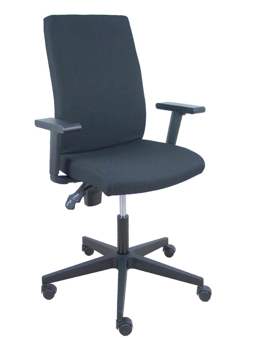 piqueras y crespo Silla I-Line aran negro con brazos regulables