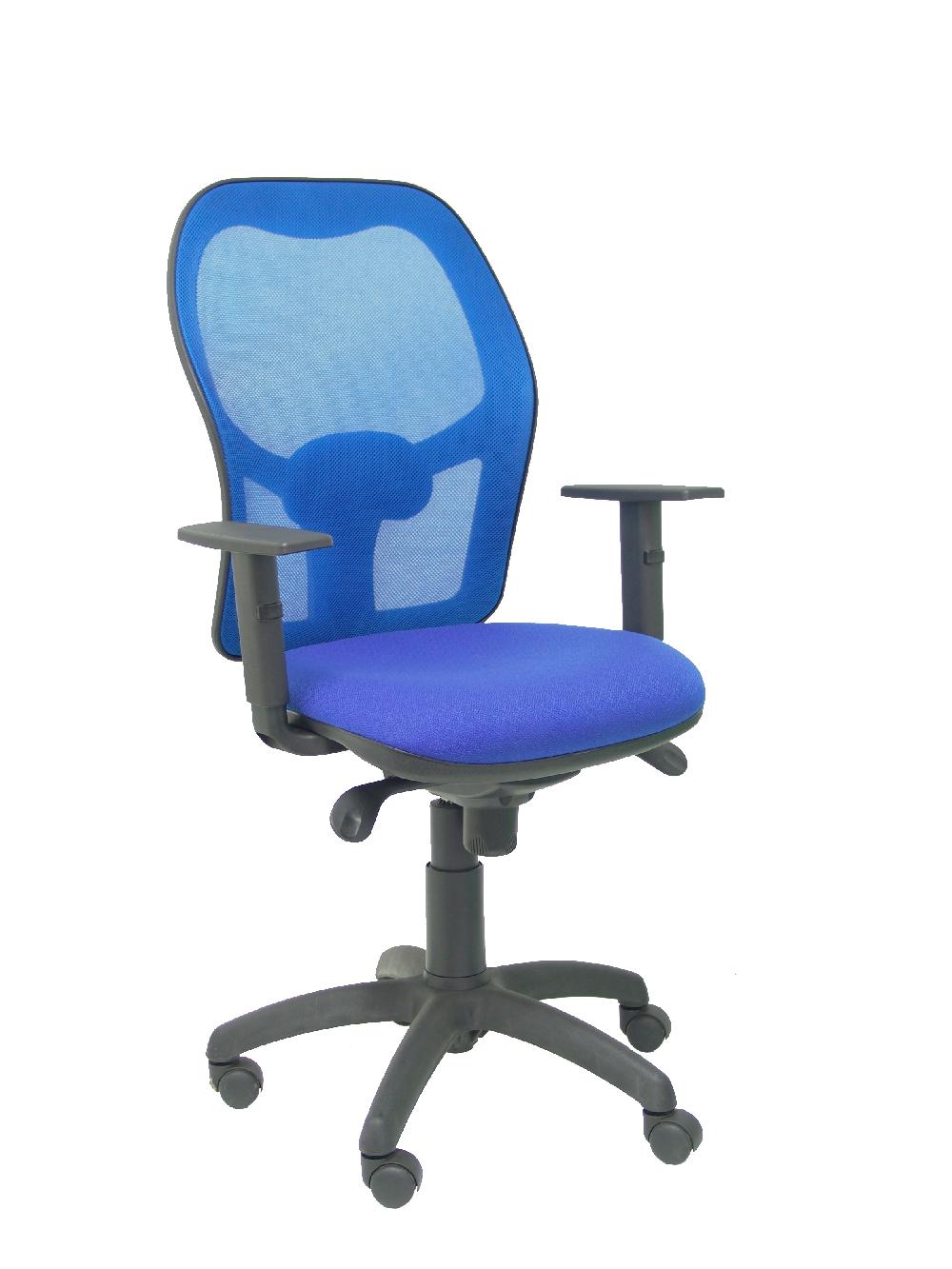 piqueras y crespo Silla Jorquera malla azul asiento bali azul