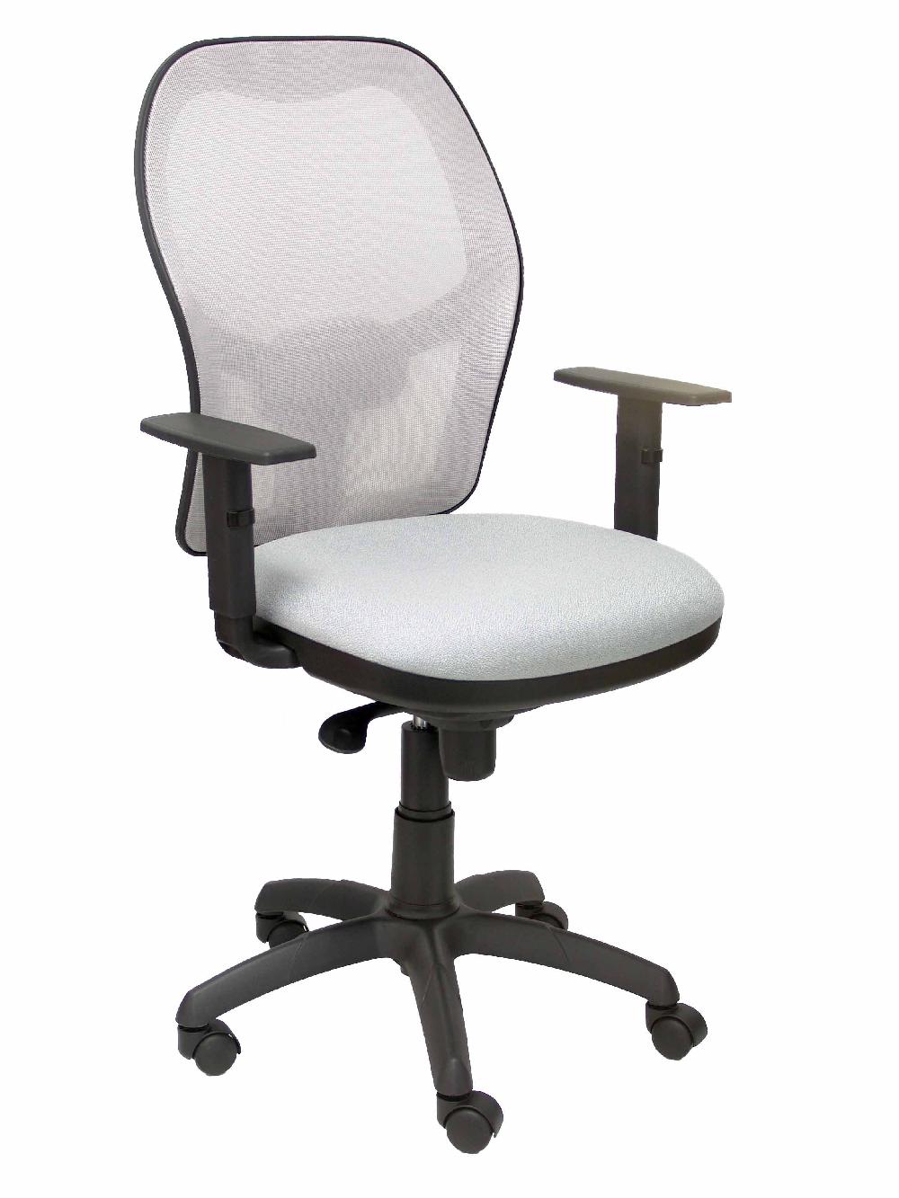 piqueras y crespo Silla Jorquera malla gris asiento bali gris