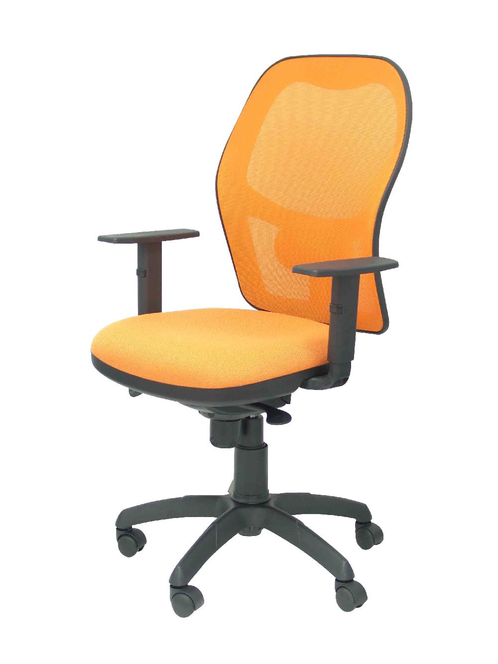 Piqueras Y Crespo Silla Jorquera Malla Naranja Asiento Bali Naranja