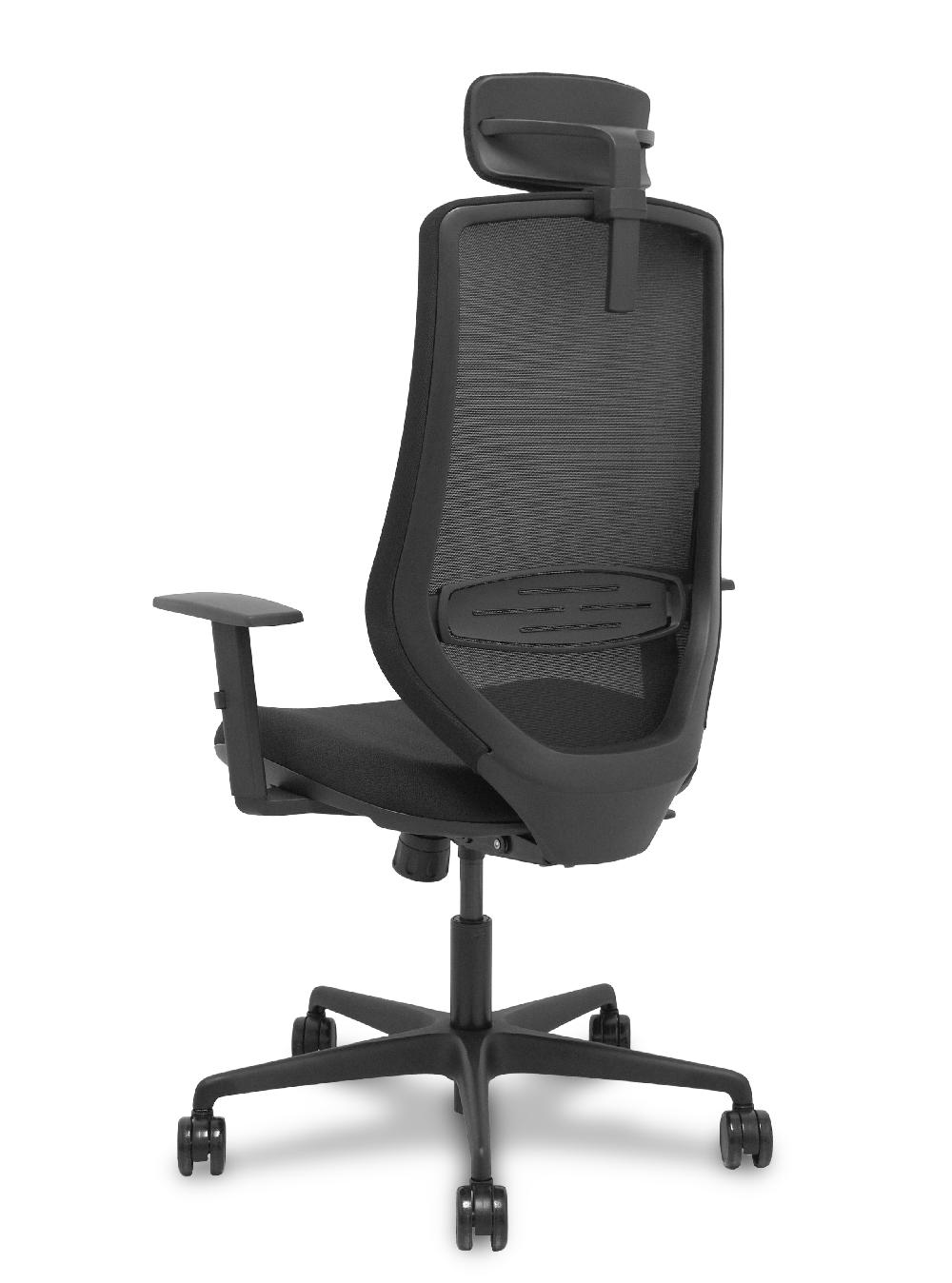 Piqueras Y Crespo Silla Mardos Sincro Malla Negra Bali Negro Brazo Regulable Cabecero Regulable