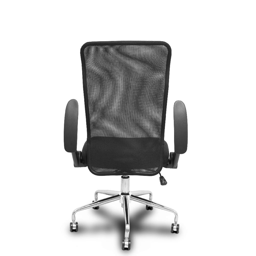 Piqueras Y Crespo Silla Minaya Respaldo Malla Negro Asiento 3D Negro