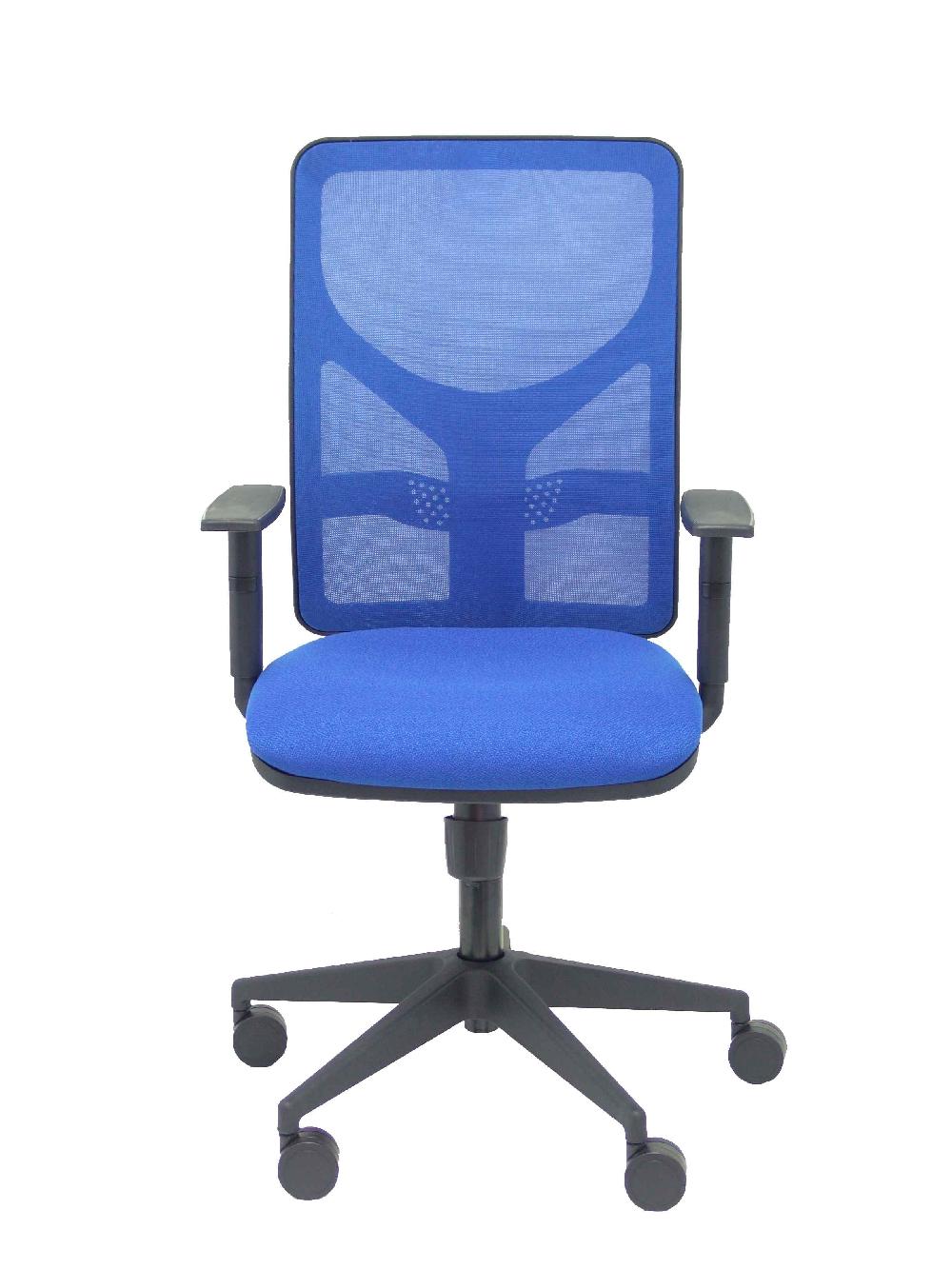 Piqueras Y Crespo Silla Motilla Malla Azul Asiento Bali Azul Brazo Regulable