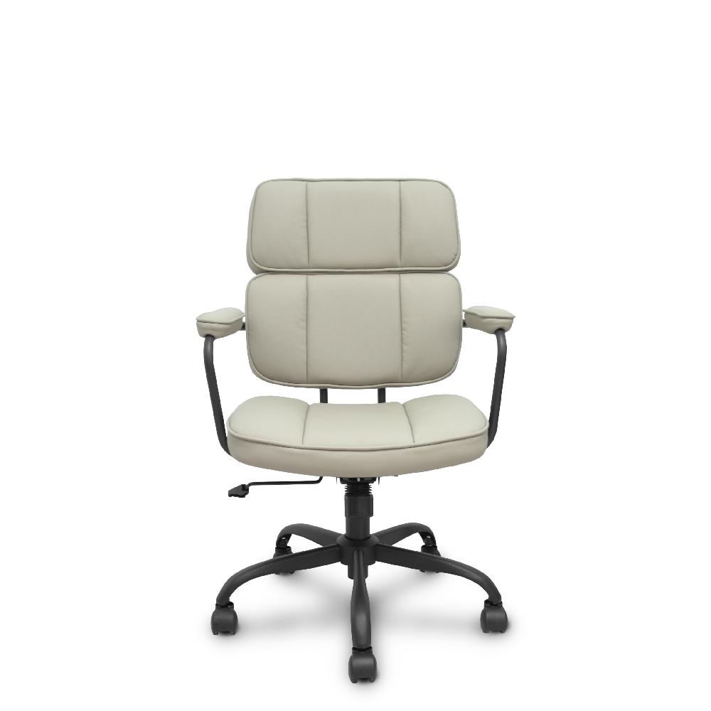 piqueras y crespo Silla Opti518 basculante simipiel beige