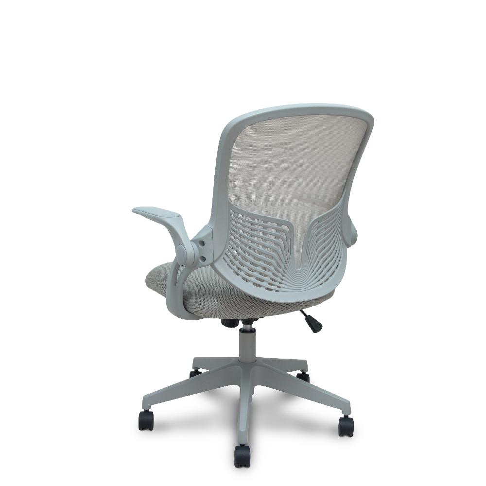 Piqueras Y Crespo Silla Opti544 Gris Respaldo Malla Gris Asiento 3D Gris