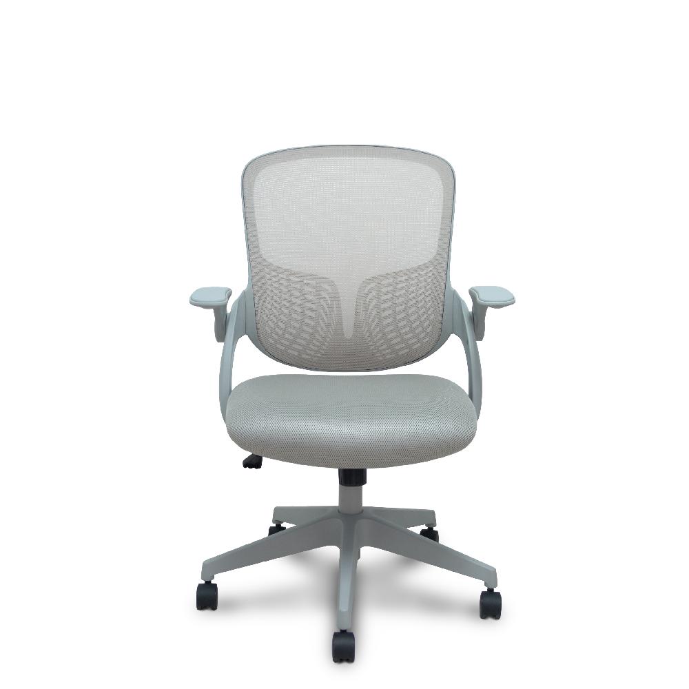 piqueras y crespo Silla Opti544 gris respaldo malla gris asiento 3D gris