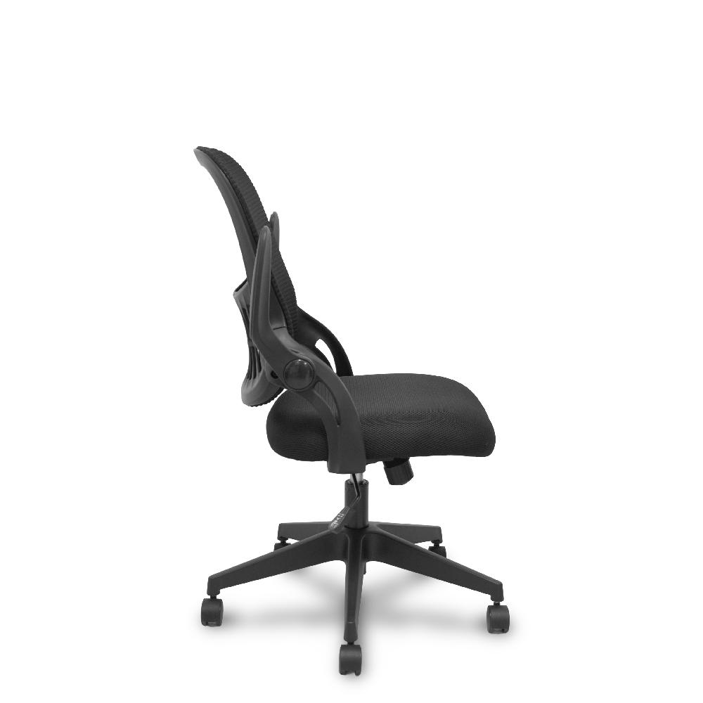 Piqueras Y Crespo Silla Opti544 Negra Respaldo Malla Negro Asiento 3D Negro