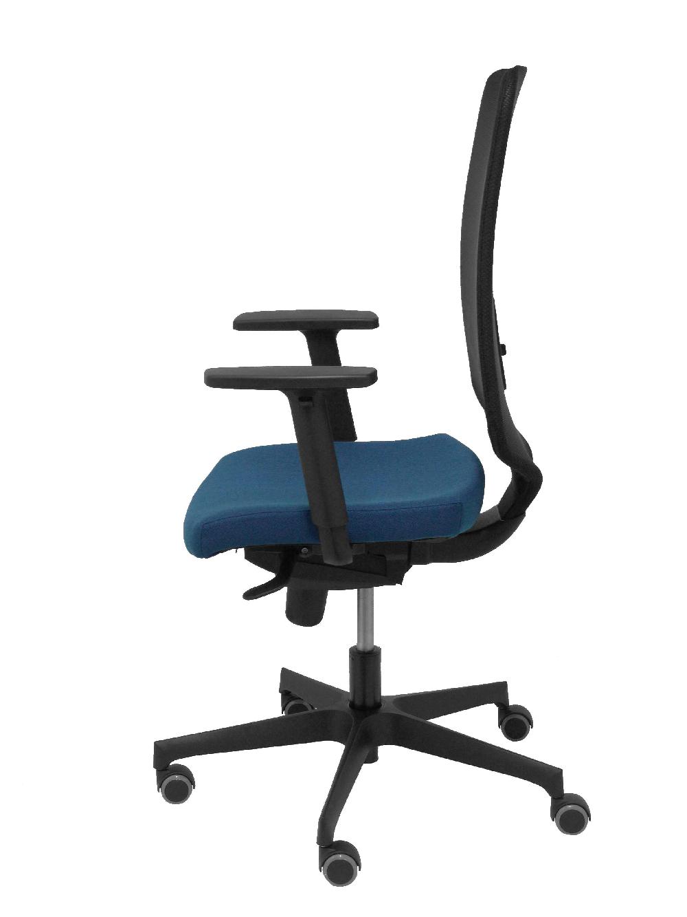 Piqueras Y Crespo Silla Ossa Negra Bali Azul Marino