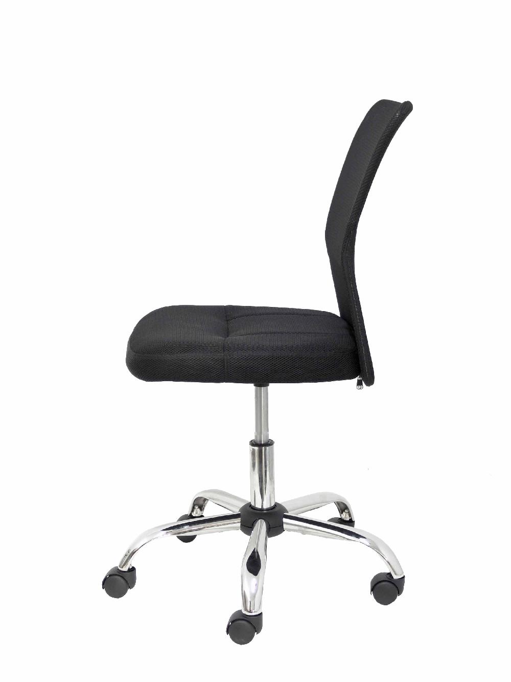 Piqueras Y Crespo Silla Pardal Respaldo Malla Negro Asiento