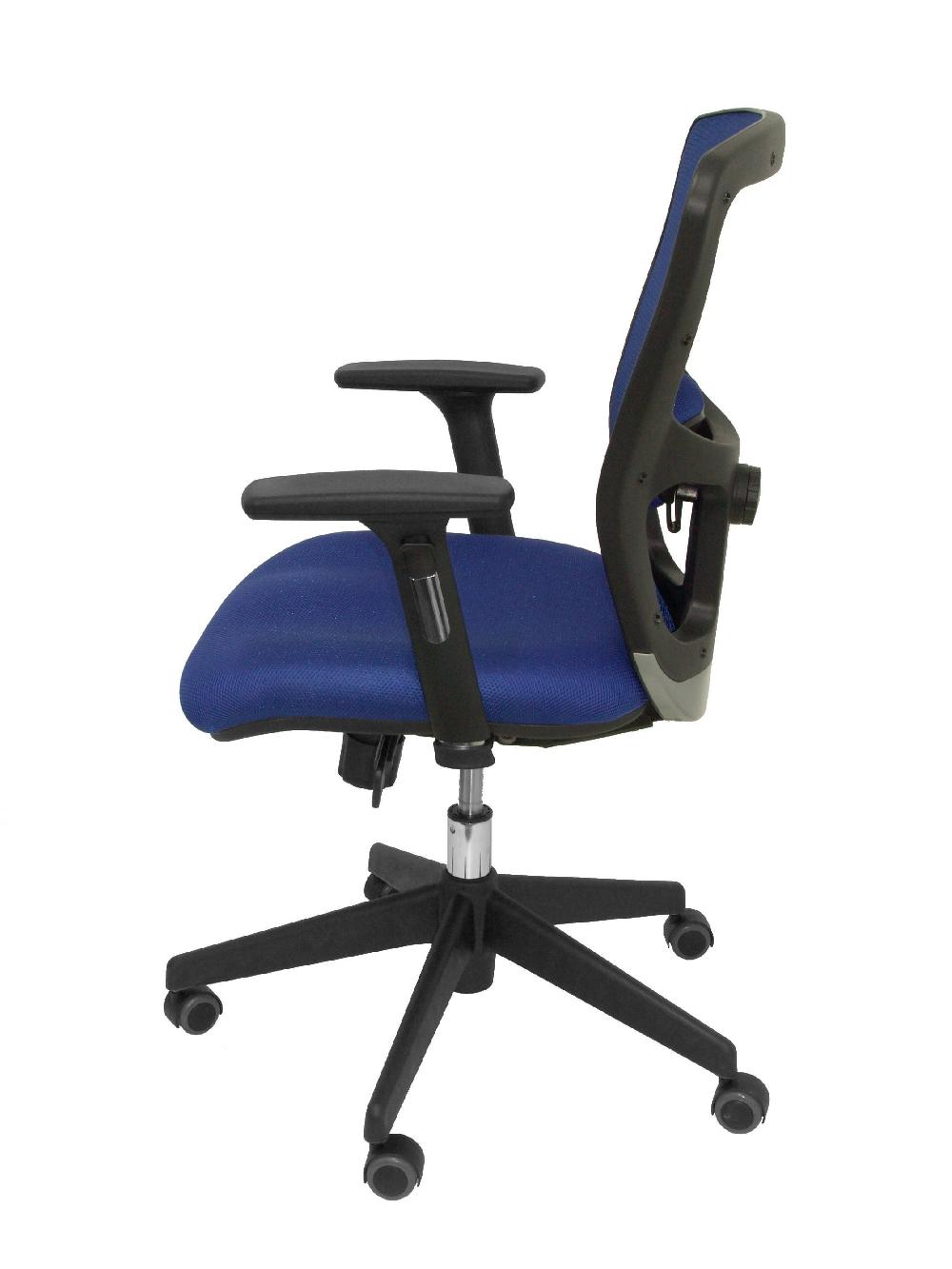 Piqueras Y Crespo Silla Pozuelo Respaldo Malla Azul Asiento 3D Azul