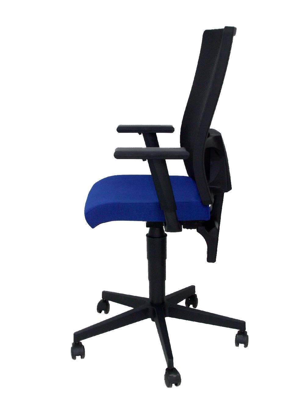 Piqueras Y Crespo Silla Taktik Respaldo Malla Negro Asiento Bali Azul