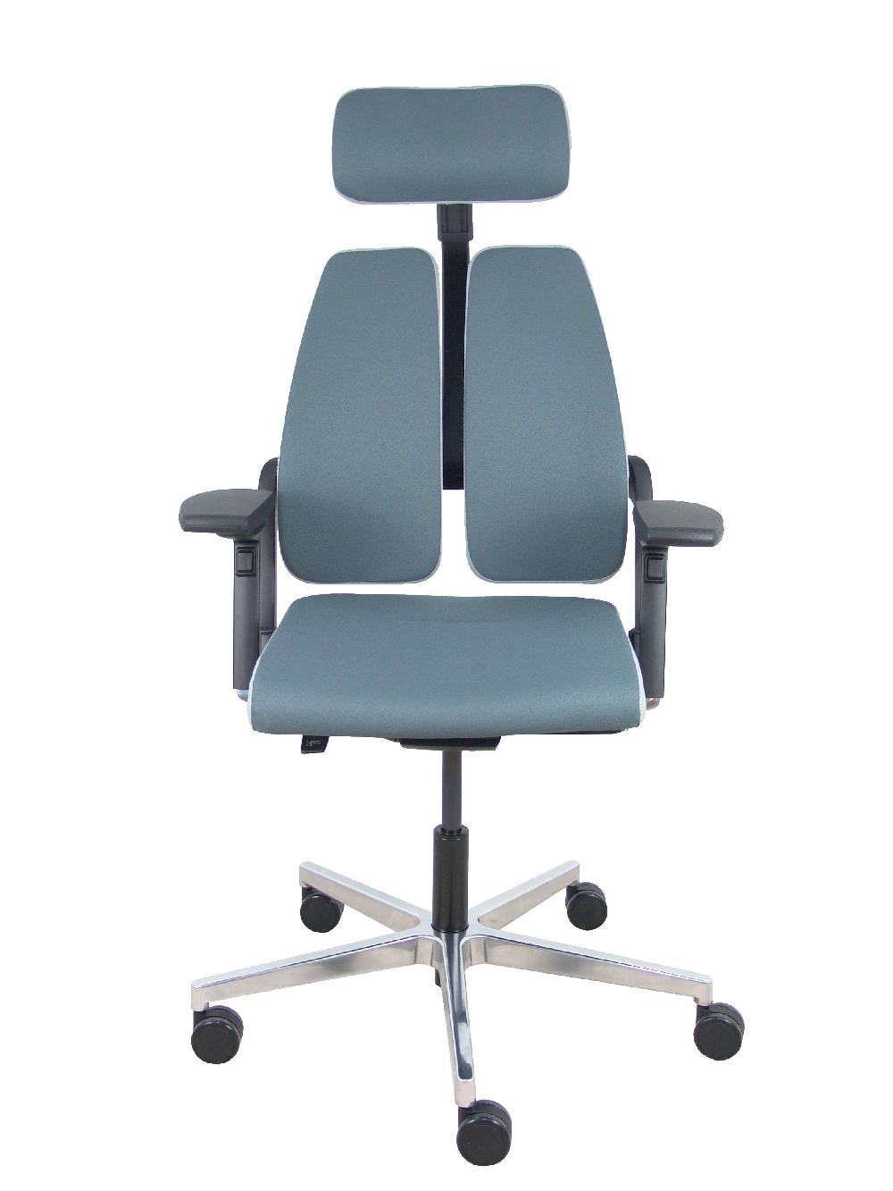 Piqueras Y Crespo Silla Xilium Duo Traslak X-move Bondai Gris Y Gris Claro Brazos 4D Cabecero Gris