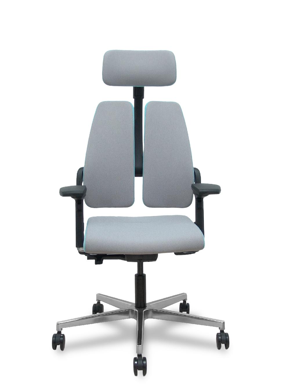 Piqueras Y Crespo Silla Xilium Duo Traslak X-move Era Gris Y Azul Brazo 4D Cabecero 2D
