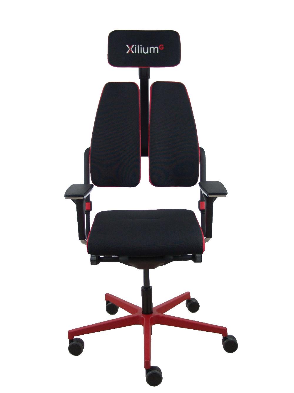 Piqueras Y Crespo Silla Xilium G Duo Traslak X-move Roja Brazo XD Cabecero 2D