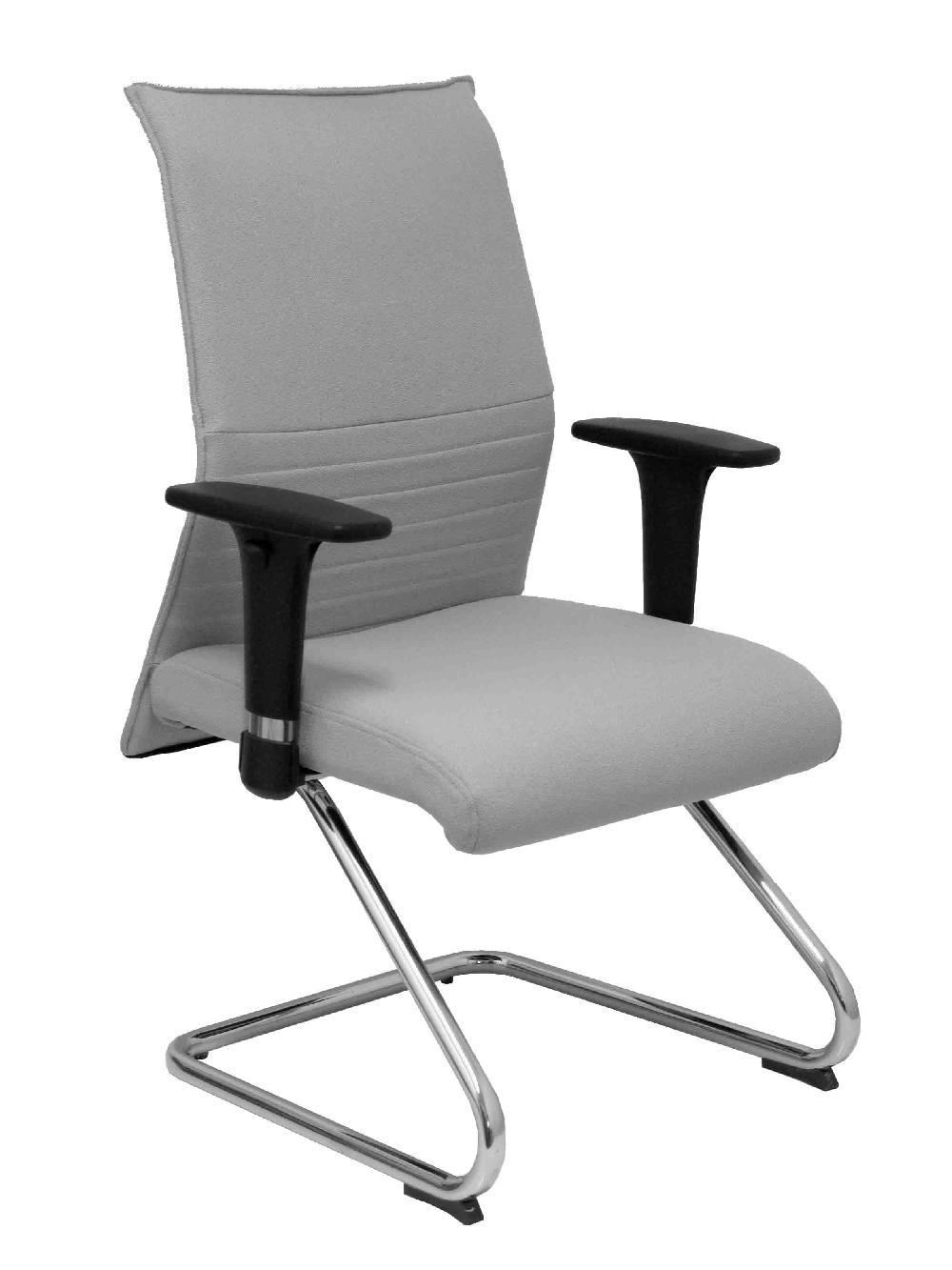 piqueras y crespo Sillón Albacete confidente patín bali gris claro