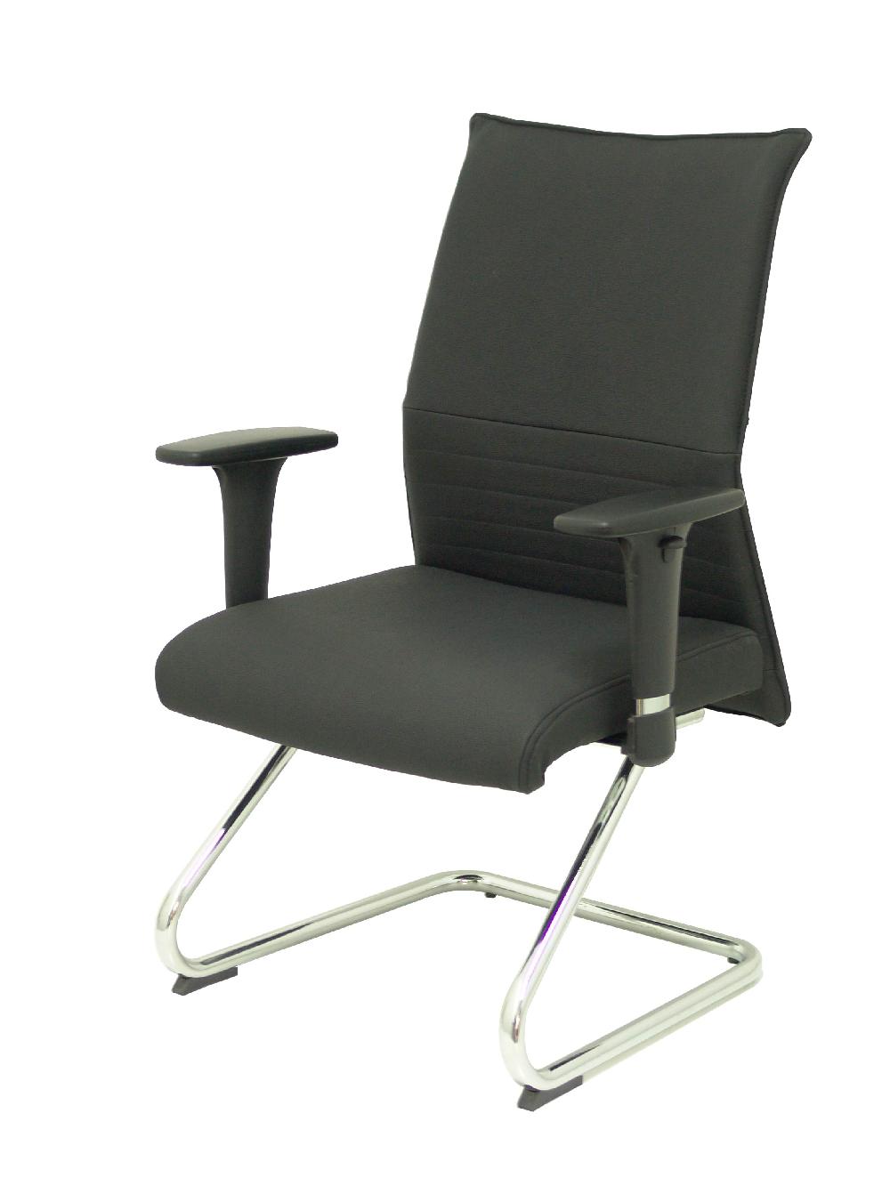 Piqueras Y Crespo Sillón Albacete Confidente Patín Piel Negro