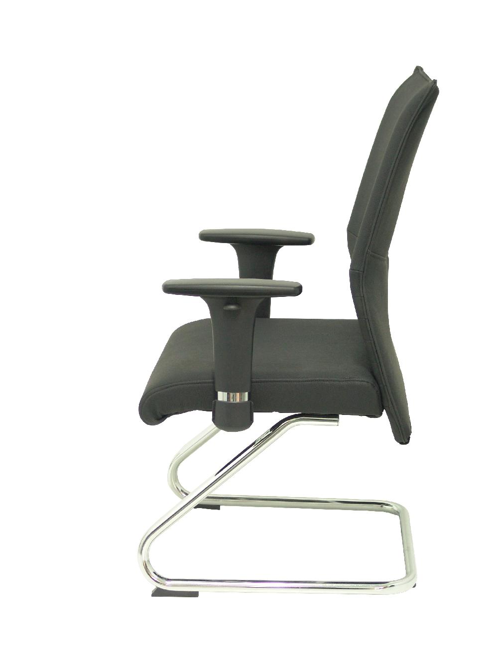 Piqueras Y Crespo Sillón Albacete Confidente Patín Piel Negro