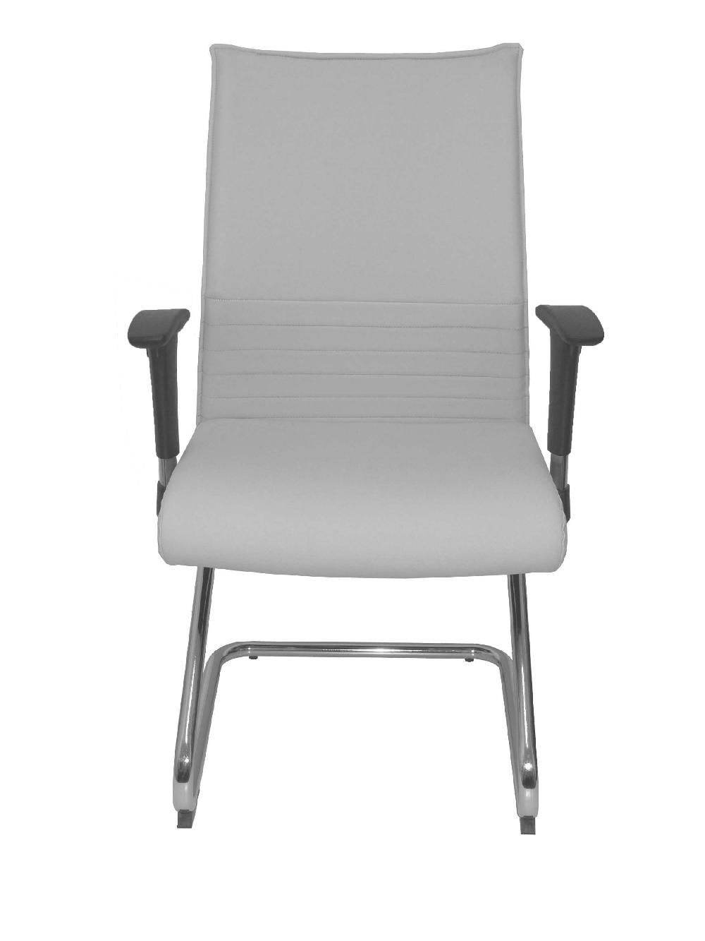 piqueras y crespo Sillón Albacete confidente patín similpiel blanco