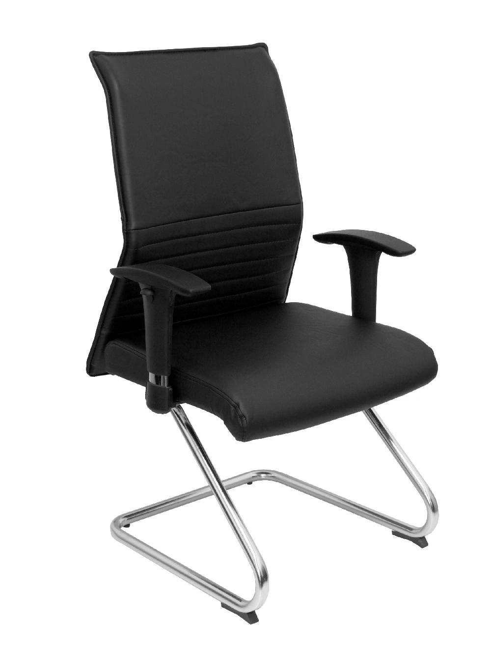 piqueras y crespo Sillón Albacete confidente patín similpiel negro