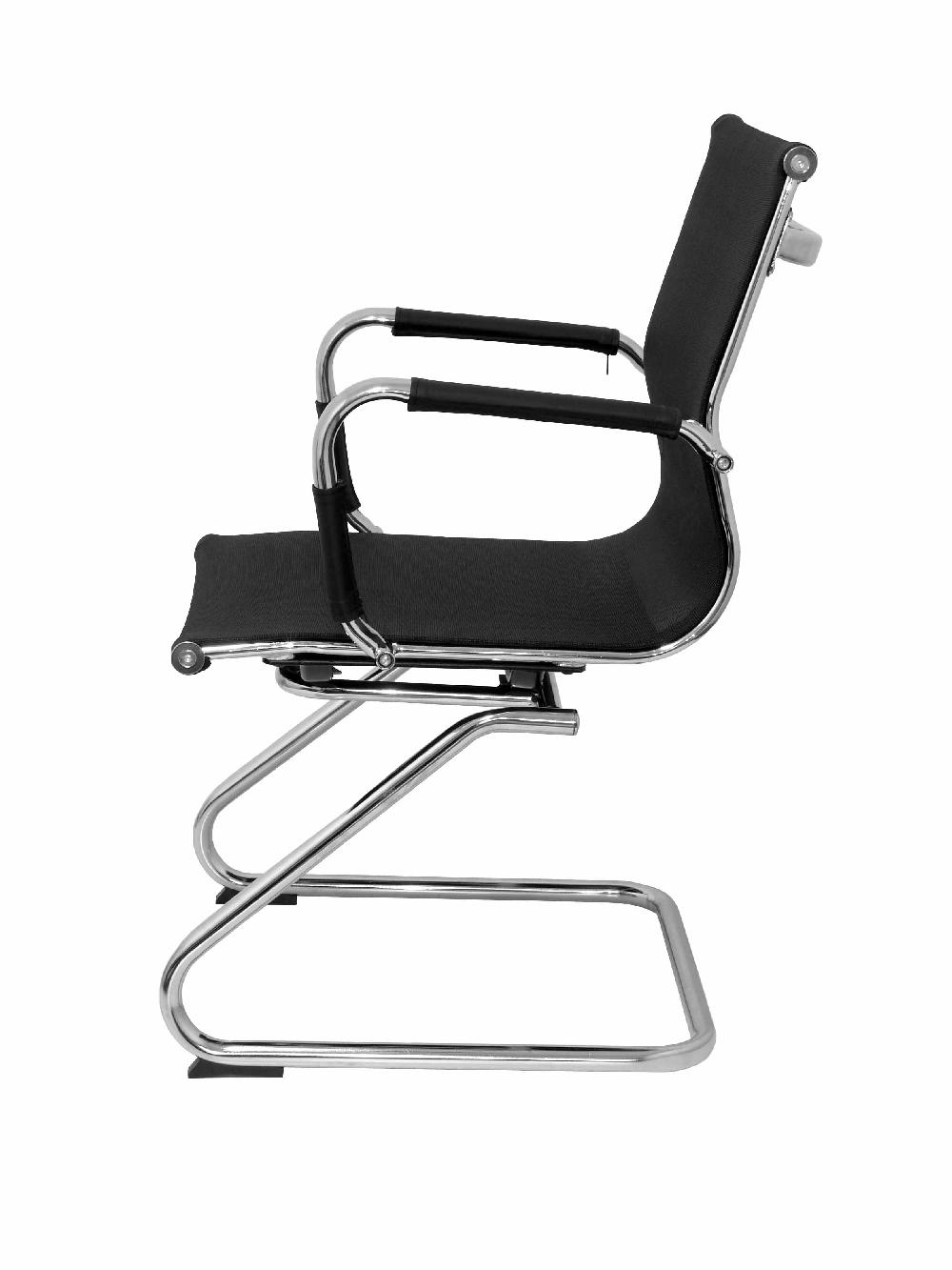 Piqueras Y Crespo Sillón Barrax Confidente Patín Malla Negro