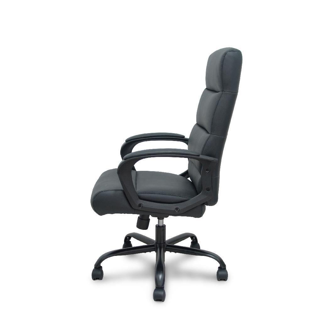 Piqueras Y Crespo Sillón Opti545 Similpiel Negro Base Metálica Negra