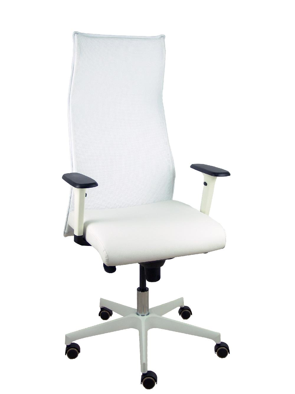 piqueras y crespo Sillón Sahuco blanco simipiel blanco