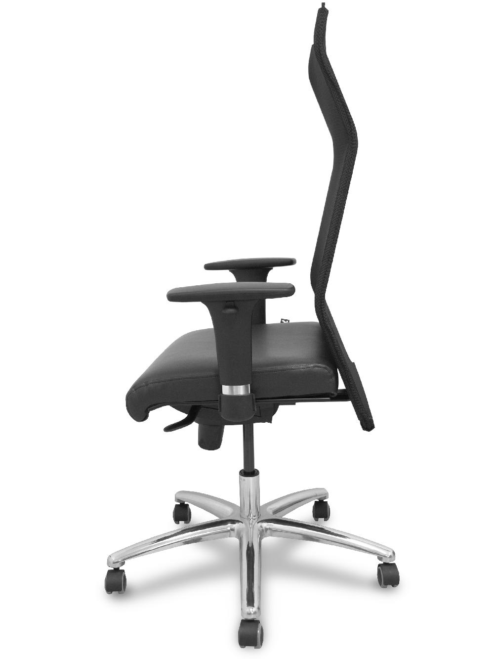 Piqueras Y Crespo Sillón Sahuco XL Similpiel Negro Hasta 160kg