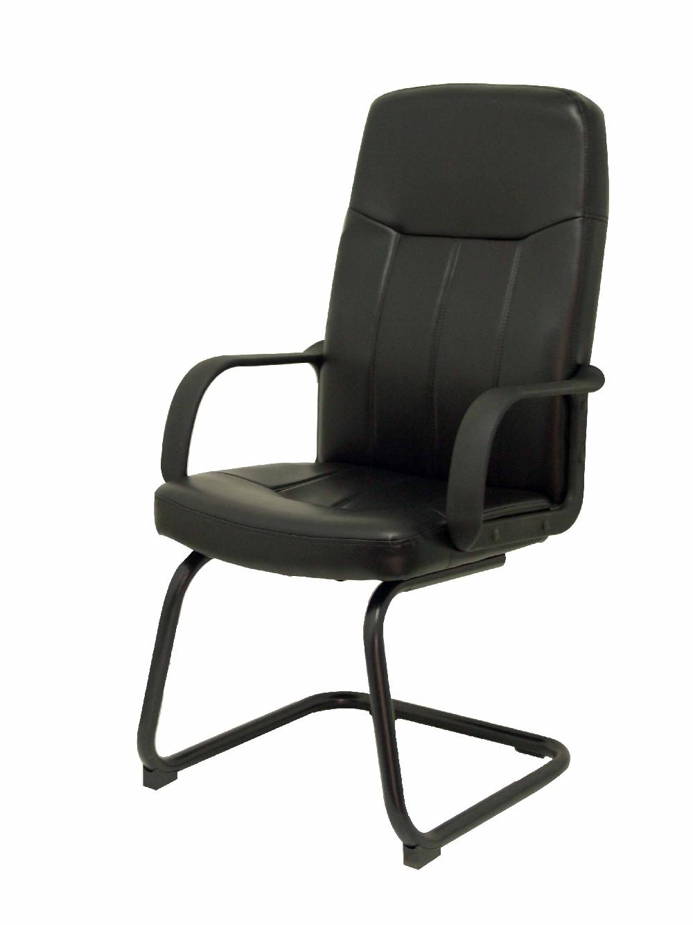 Piqueras Y Crespo Sillón Villa Confidente Patín Similpiel Negro