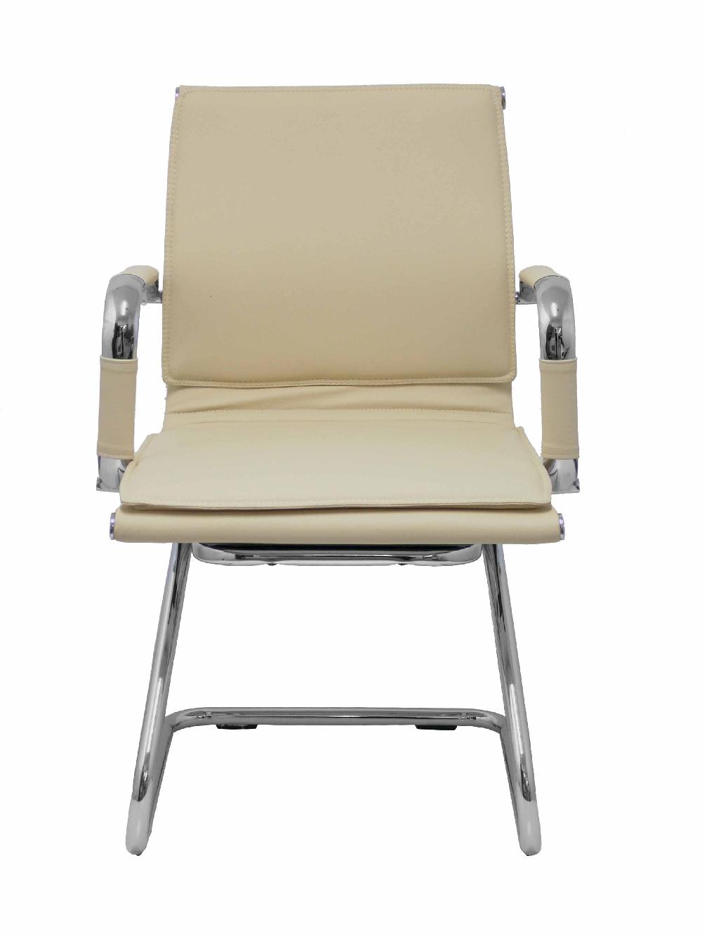 Piqueras Y Crespo Sillón Yeste Confidente Patín Similpiel Crema