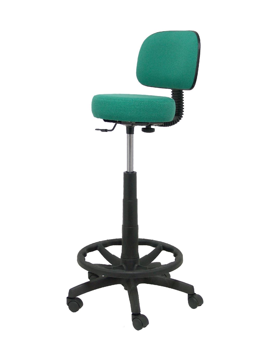 Piqueras Y Crespo Taburete Llanos Bali Verde Esmeralda