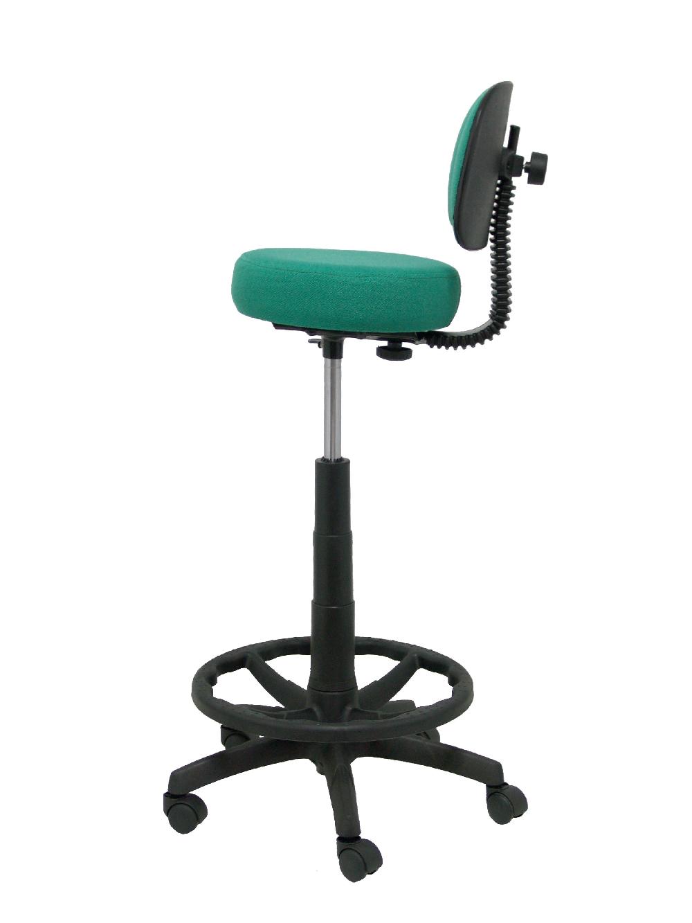 Piqueras Y Crespo Taburete Llanos Bali Verde Esmeralda