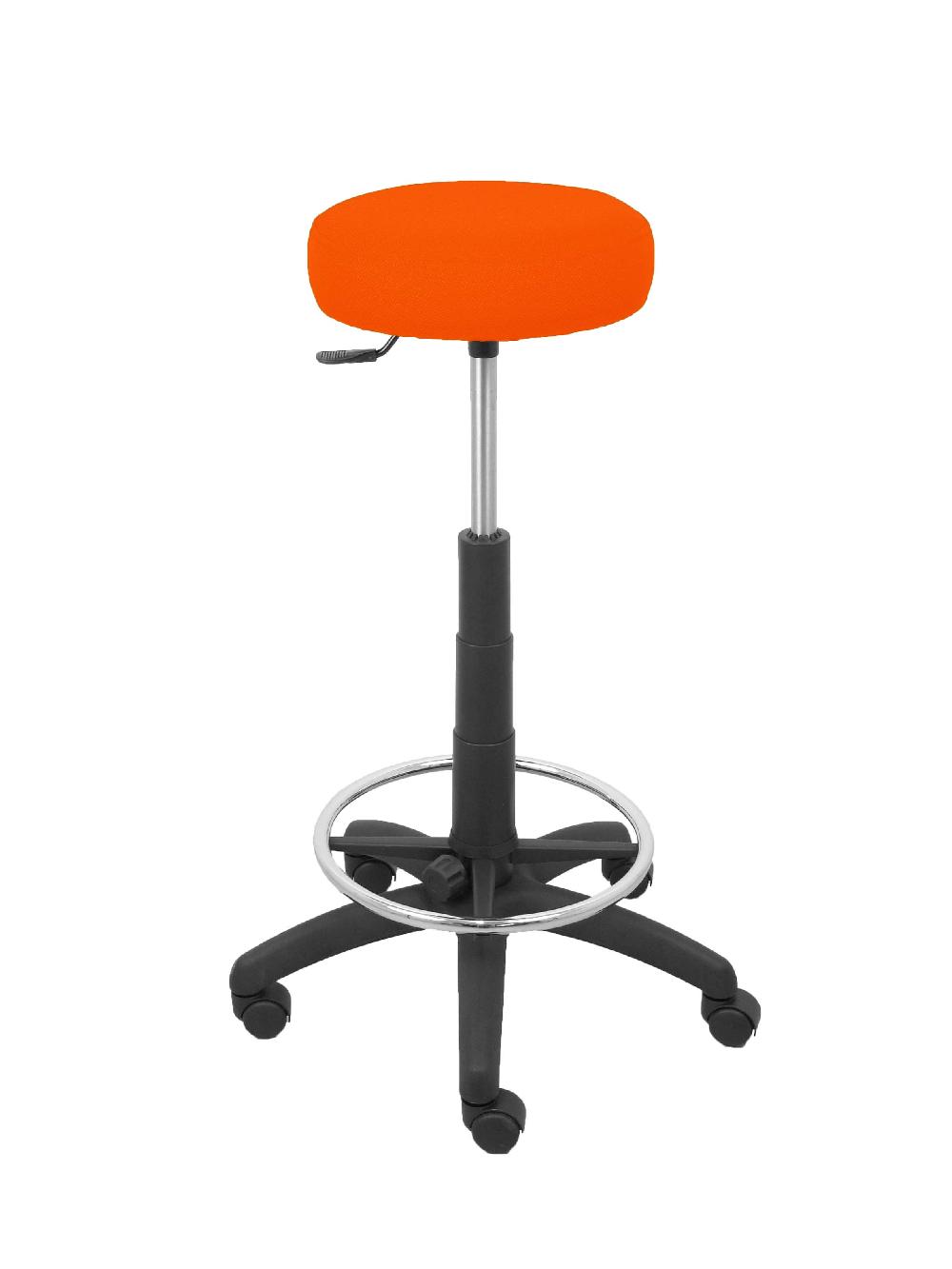 piqueras y crespo Taburete Tolosa bali naranja oscuro