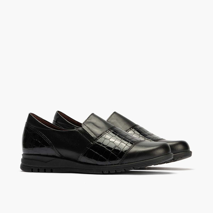 pitillos Manoletina con Elásticos mujer color negro