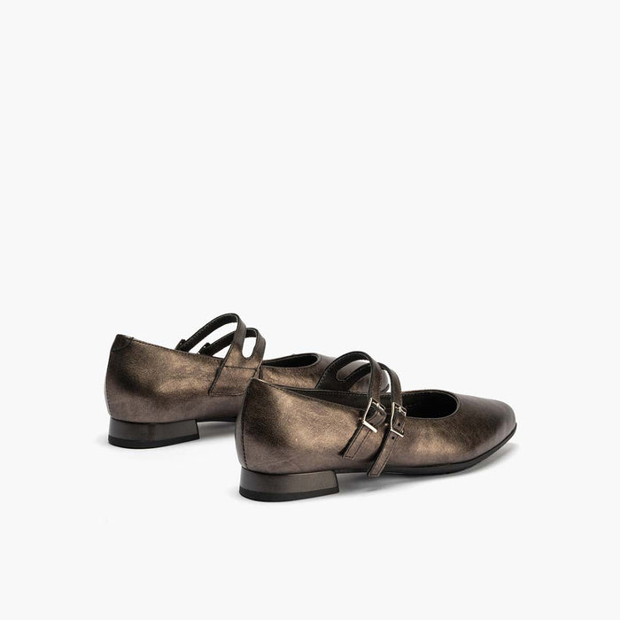 Pitillos Mercedes En Laminado Para Mujer Color Bronce